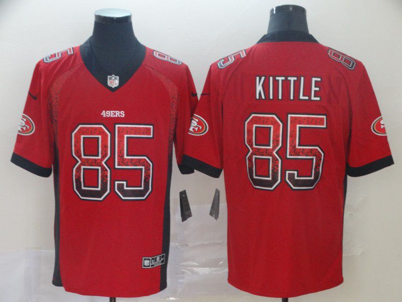 Men San Francisco 49ers #85 Kittle Red Nike Drift Fashion Limited NFL Jersey->san francisco 49ers->NFL Jersey